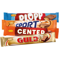 Illustration av Chokladbitar