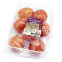 Illustration av Plommontomater i ask