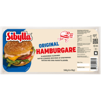 Illustration av Original hamburgare