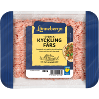 Illustration av Kycklingfärs