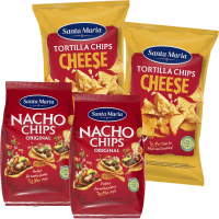 Illustration av Nachochips, Tortillachips