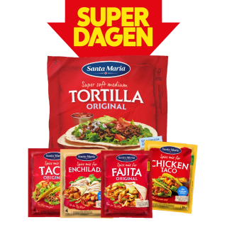 Illustration av Vetetortilla, kryddmixer