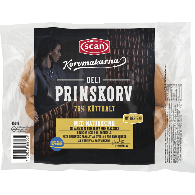 Illustration av Deliprinskorv