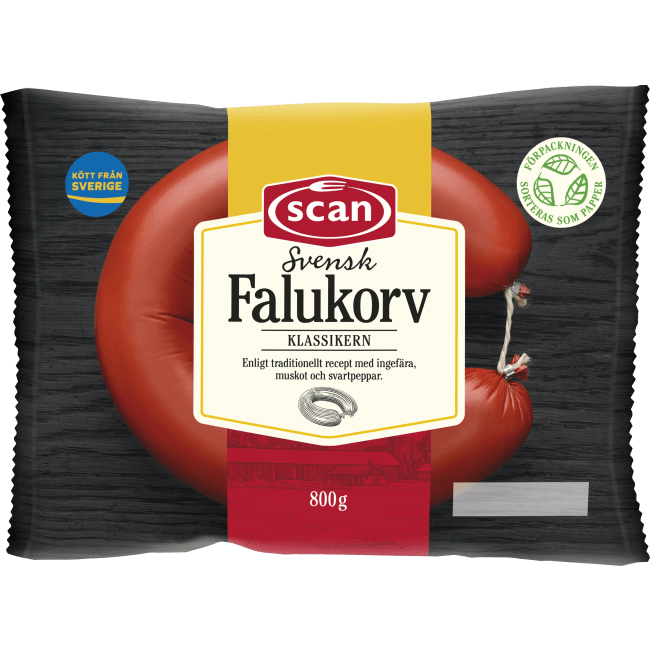 Illustration av Falukorv