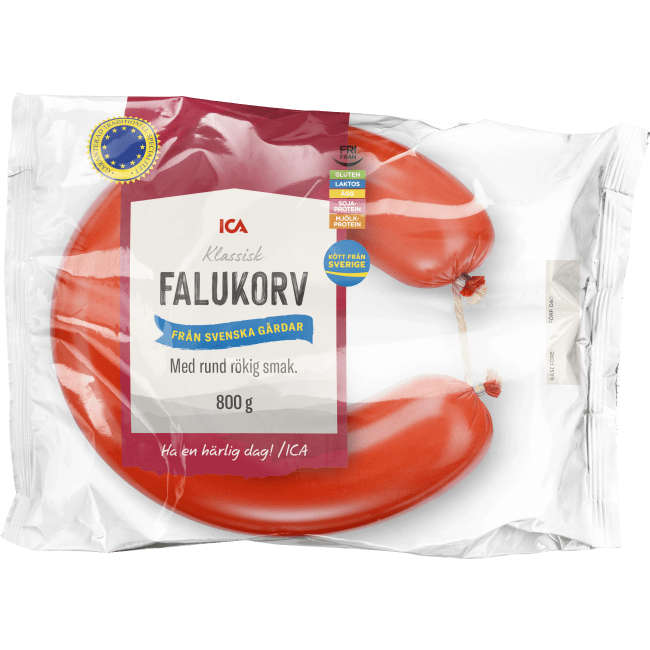 Illustration av Falukorv