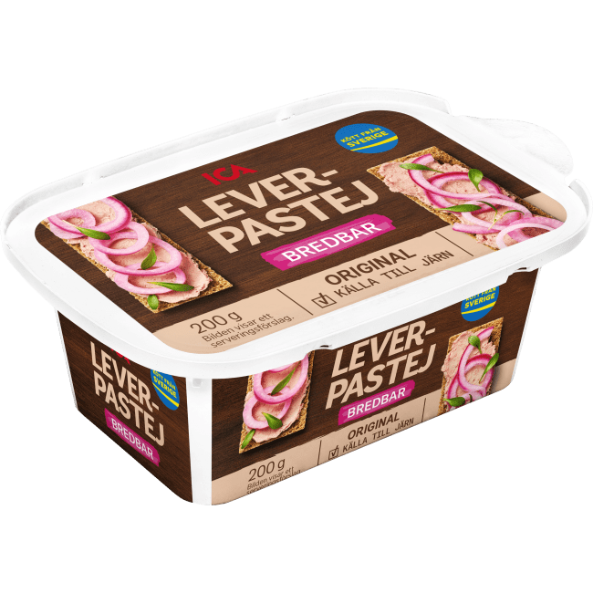 Illustration av Bredbar leverpastej