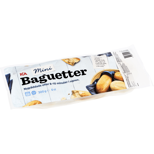 Illustration av Minibaguetter