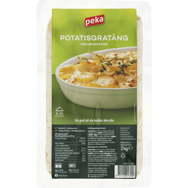 Illustration av Potatisgratäng