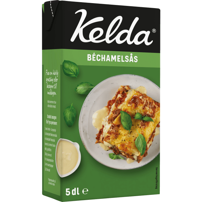 Illustration av Pastasås, Béchamelsås, Gräddsås