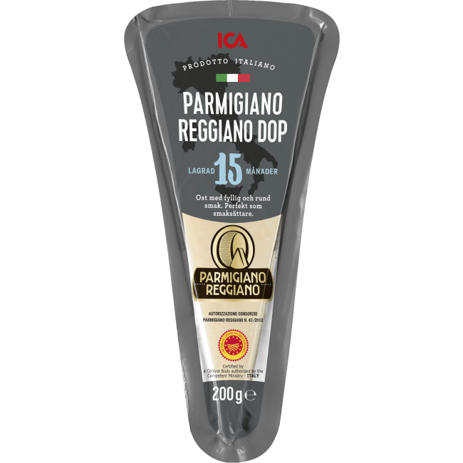 Illustration av Parmigiano Reggiano