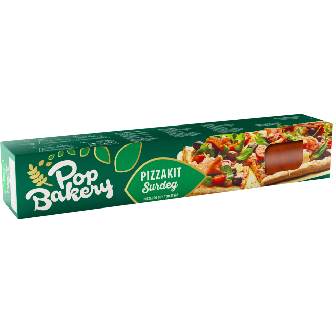 Illustration av Pizzakit, Pizzadeg