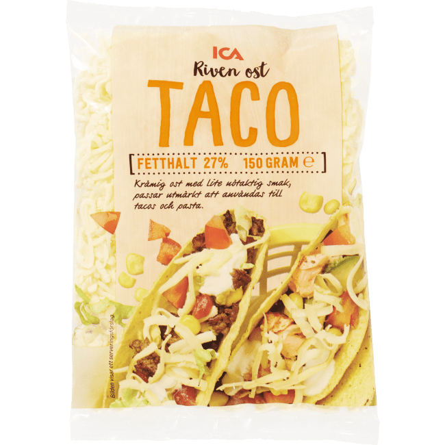 Illustration av Riven ost