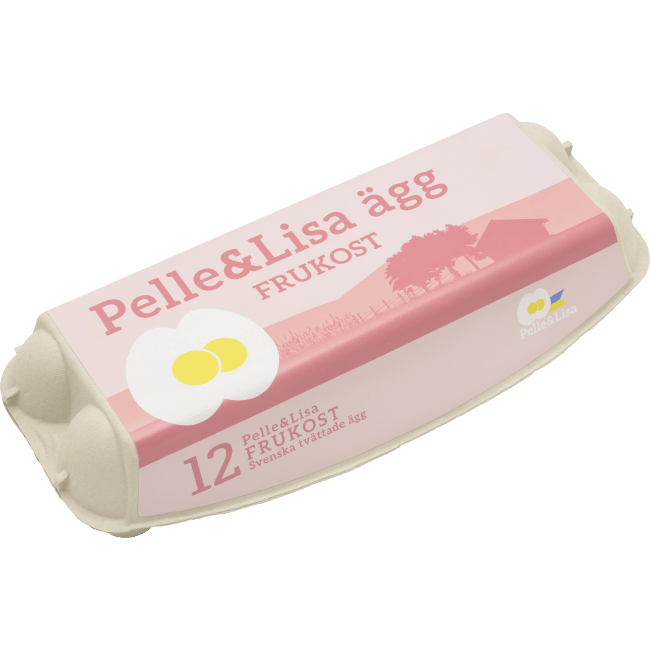 Illustration av Frukostägg 12-pack