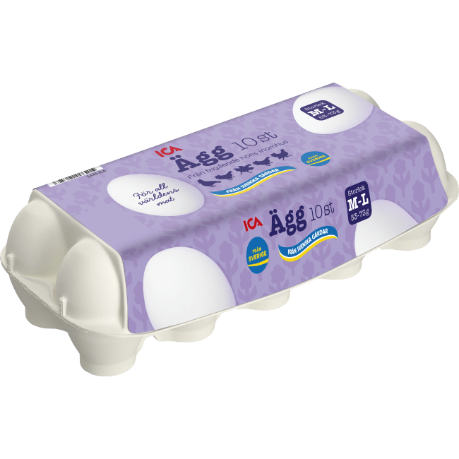 Illustration av Ägg 10-pack