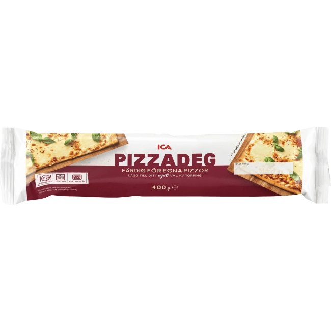 Illustration av Pizzadeg