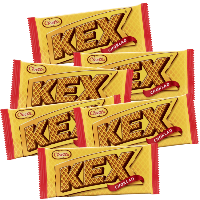Illustration av Kexchoklad