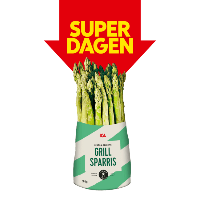 Illustration av Grillsparris i bunt