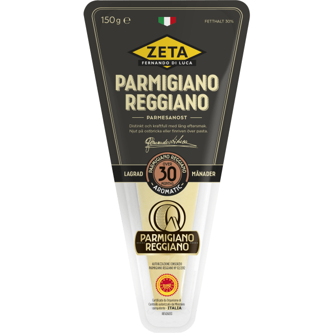 Illustration av Parmigiano Reggiano.