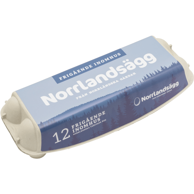 Illustration av Frukostägg 12-pack