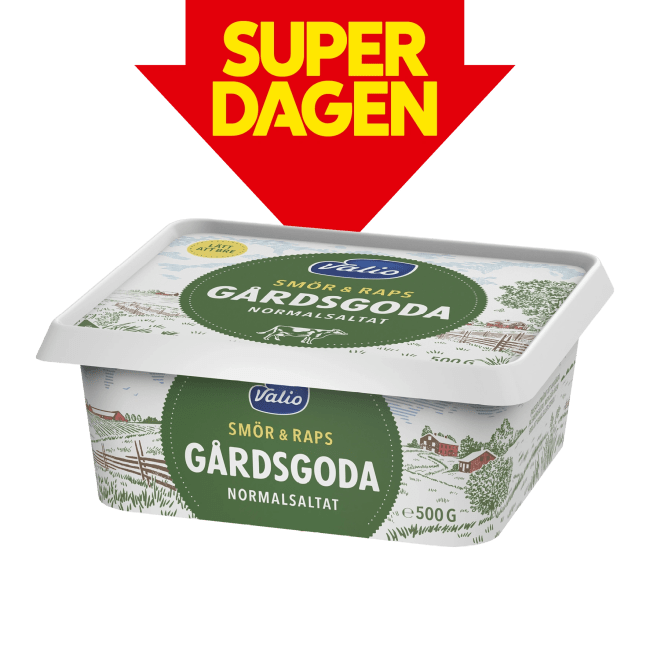 Illustration av Gårdsgoda normalsaltat