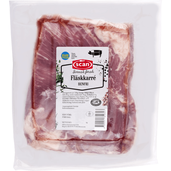 Illustration av Benfri karré