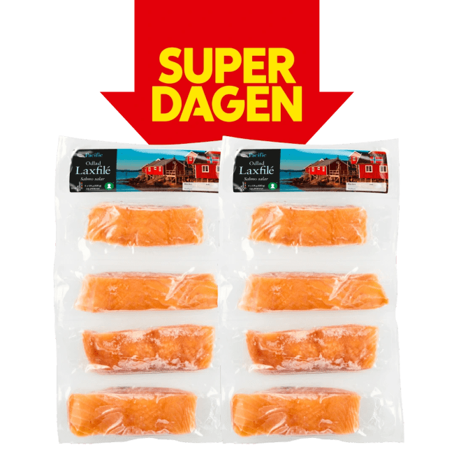 Illustration av Laxfilé