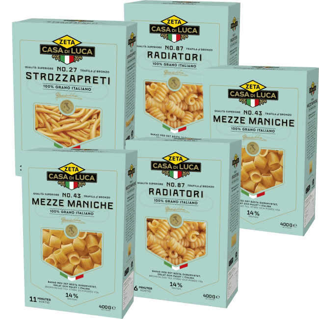 Illustration av Pasta