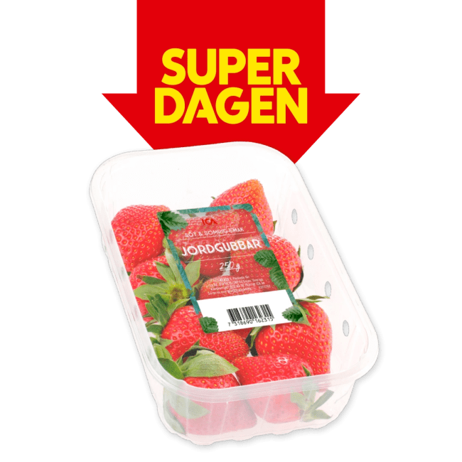 Illustration av Jordgubbar i ask