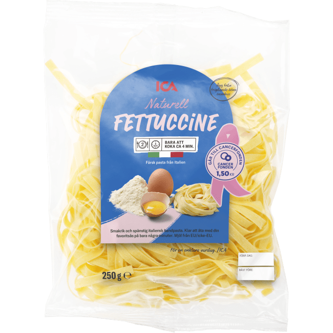 Illustration av Färsk pasta fettuccine