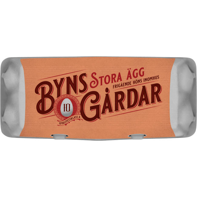 Illustration av Frukostägg 10-pack