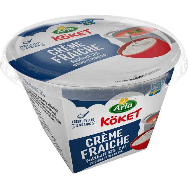 Illustration av Crème Fraiche