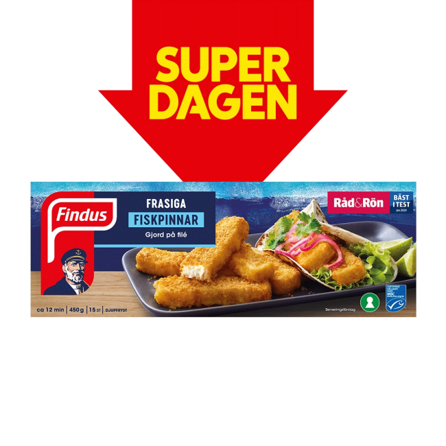 Illustration av Fiskpinnar