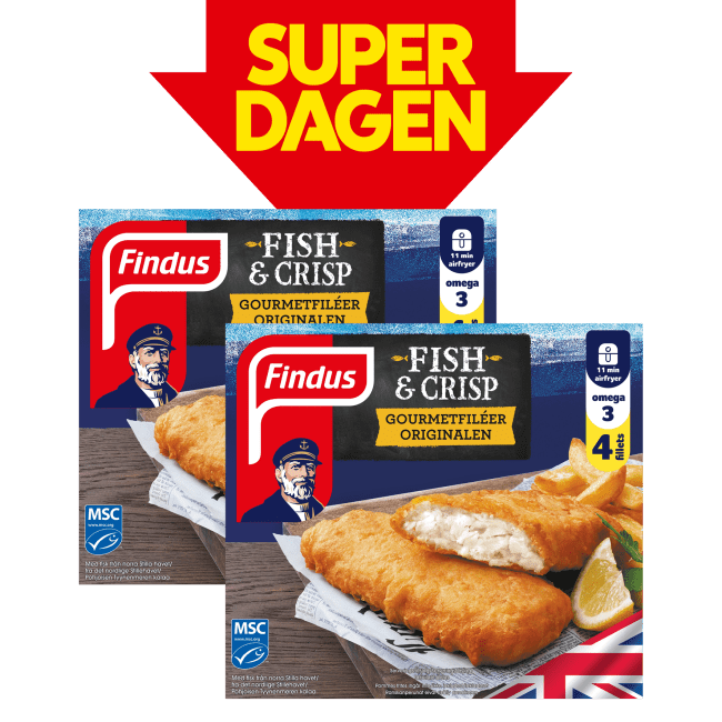 Illustration av Fish & Crisp