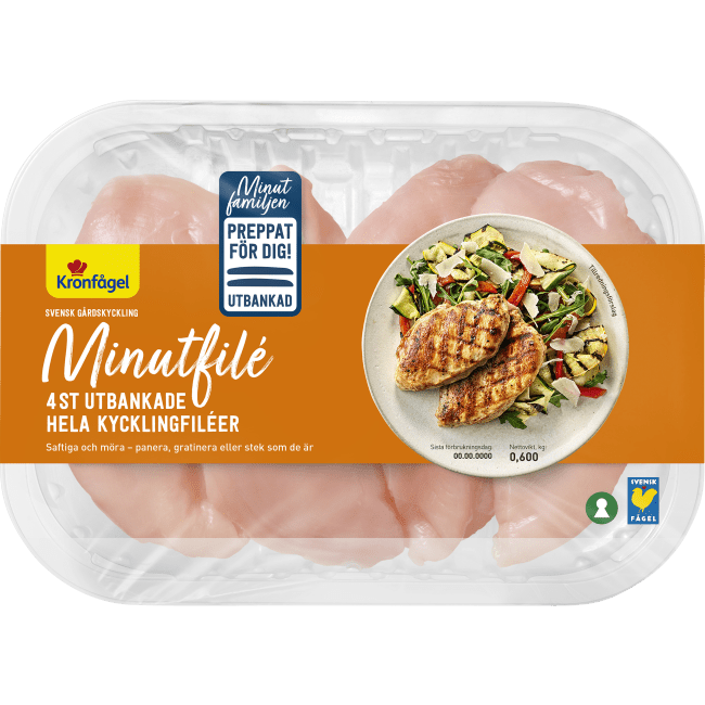 Illustration av Färsk Minutfilé