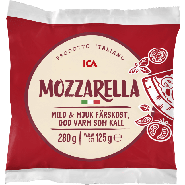 Illustration av Mozzarella