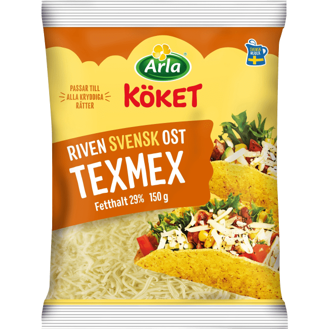 Illustration av Riven ost