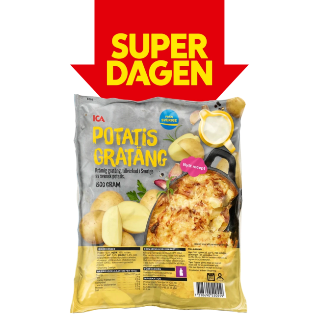 Illustration av Potatisgratäng