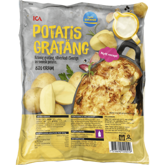 Illustration av Potatisgratäng