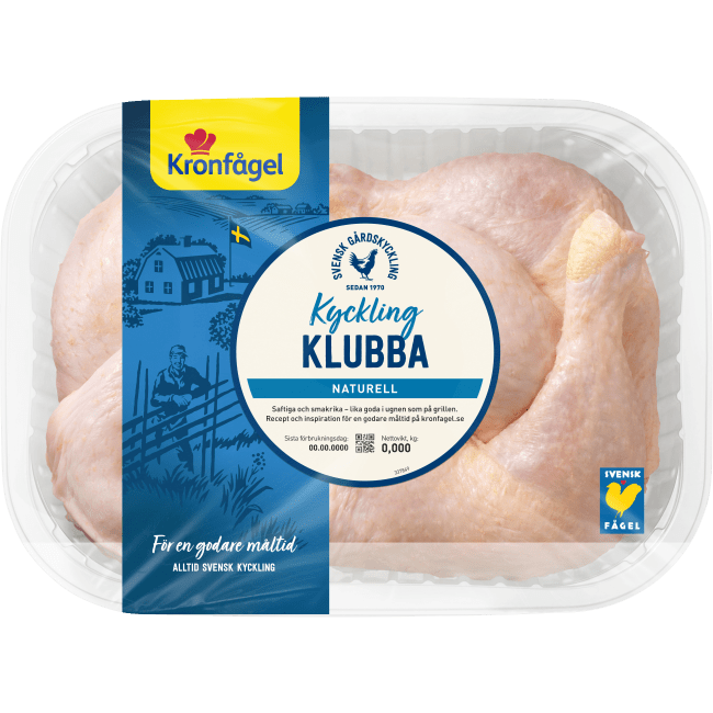 Illustration av Färska kycklingdelar