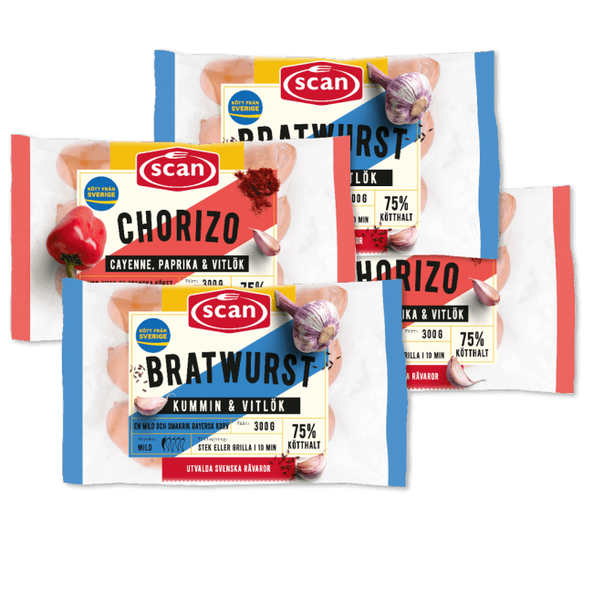 Illustration av Kryddkorv