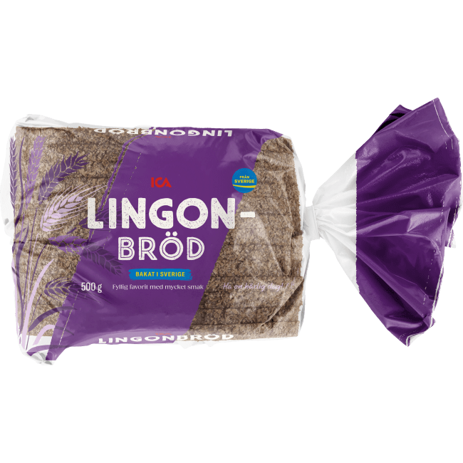 Illustration av Lingonbröd