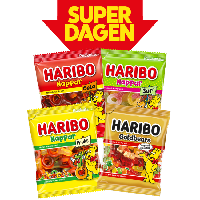Illustration av Godispåsar