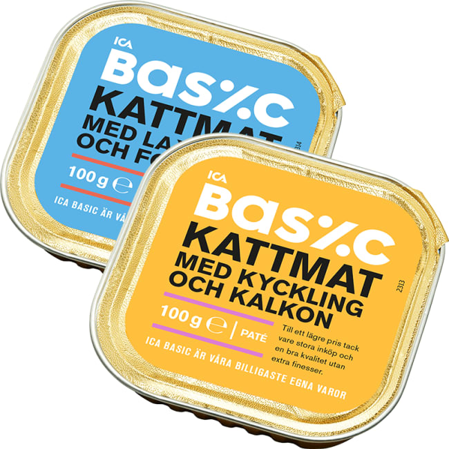 Illustration av Kattmat våt enportion