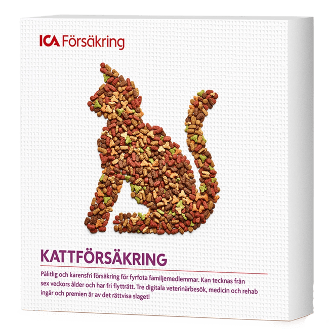 Illustration av Kattförsäkring – 250 kr bonus