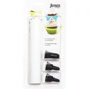 Spritspåse med 3 munstycken 10-p Jonas.