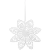 Stjärna Snöflinga Vit 50cm ICA.