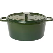 Gjutjärnsgryta grön 5L ICA.