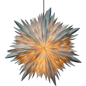 Stjärna flinga vit 45cm ICA.