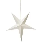 Stjärna 5 armad vit 45 cm ICA.
