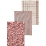 Kökshandduk Holly 3p 45x65cm  ICA.